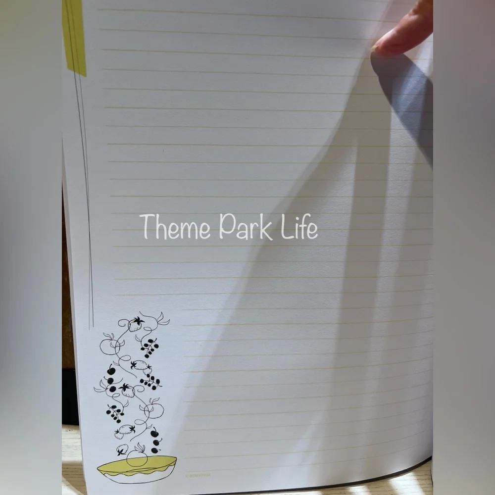 Disney Parks Remy Ratatouille Anyone Can Cook Lined Journal Notebook NEW